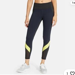Athleta Sonar 7/8 Colorblock Tights